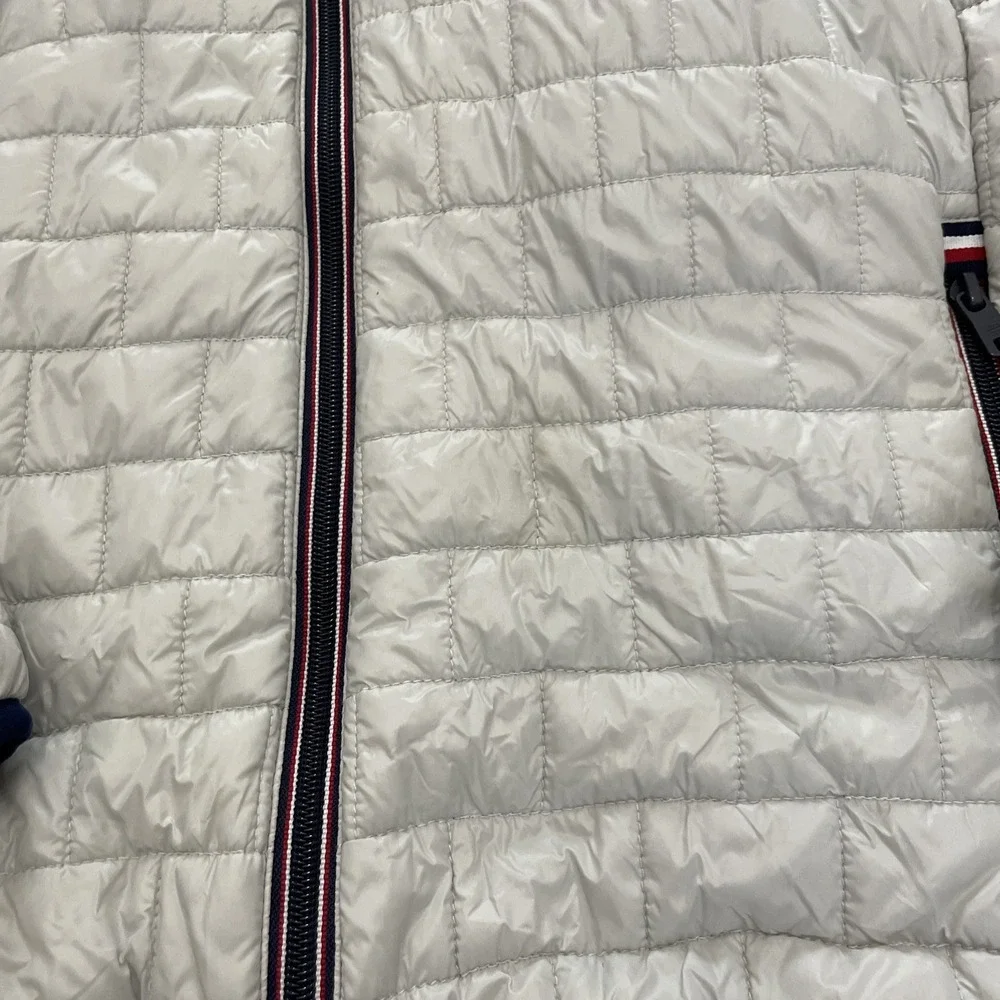 Tommy Hilfiger Men's Jacket Quilted Full Zip Gray XL